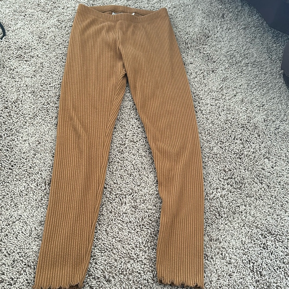 Tan leggings cat & Jack size 10/2